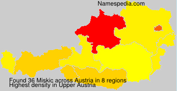 Surname Miskic in Austria Surname Miskic in Austria