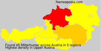 Surname Mitterhumer in Austria Surname Mitterhumer in Austria