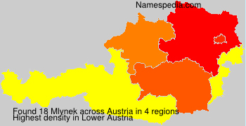 Surname Mlynek in Austria Surname Mlynek in Austria