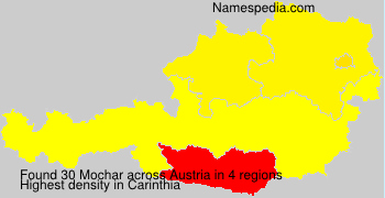 Surname Mochar in Austria Surname Mochar in Austria