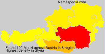 Surname Moitzi in Austria Surname Moitzi in Austria