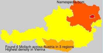 Surname Molisch in Austria Surname Molisch in Austria