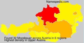 Surname Moosbauer in Austria Surname Moosbauer in Austria