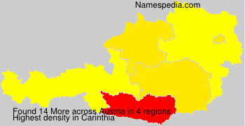 Surname More in Austria Surname More in Austria