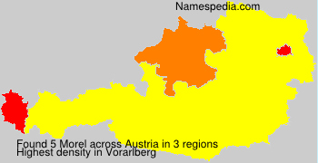 Surname Morel in Austria Surname Morel in Austria