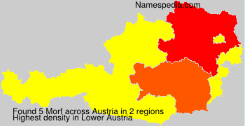 Surname Morf in Austria Surname Morf in Austria