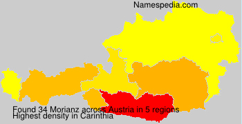 Surname Morianz in Austria Surname Morianz in Austria