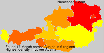 Surname Mosch in Austria Surname Mosch in Austria