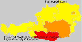 Surname Mostogl in Austria Surname Mostogl in Austria