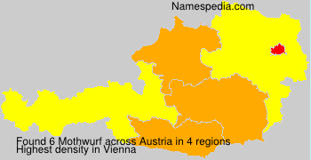 Surname Mothwurf in Austria Surname Mothwurf in Austria