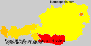 Surname Muffat in Austria Surname Muffat in Austria