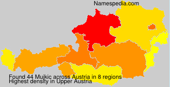 Surname Mujkic in Austria Surname Mujkic in Austria
