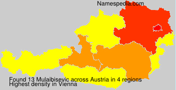 Surname Mulaibisevic in Austria Surname Mulaibisevic in Austria