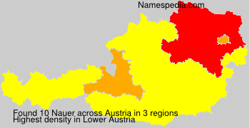 Surname Nauer in Austria Surname Nauer in Austria