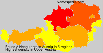 Surname Neagu in Austria