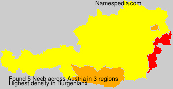 Surname Neeb in Austria Surname Neeb in Austria