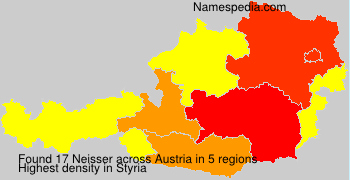 Surname Neisser in Austria Surname Neisser in Austria