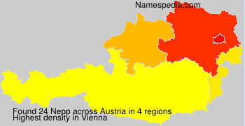 Surname Nepp in Austria Surname Nepp in Austria