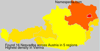 Surname Nesvadba in Austria Surname Nesvadba in Austria