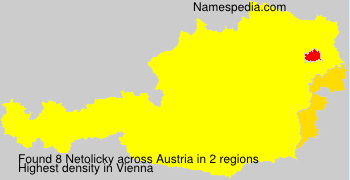 Surname Netolicky in Austria Surname Netolicky in Austria