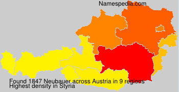 Surname Neubauer in Austria Surname Neubauer in Austria