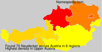 Surname Neudecker in Austria Surname Neudecker in Austria