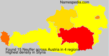 Surname Neuffer in Austria Surname Neuffer in Austria