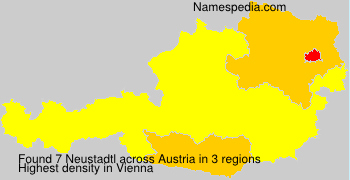 Surname Neustadtl in Austria Surname Neustadtl in Austria