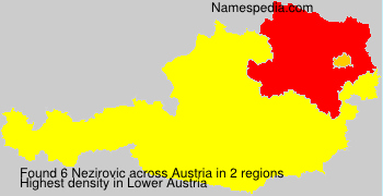 Surname Nezirovic in Austria Surname Nezirovic in Austria