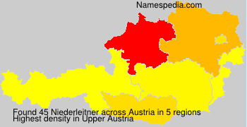 Surname Niederleitner in Austria Surname Niederleitner in Austria