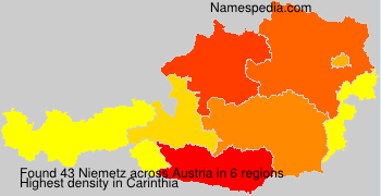 Surname Niemetz in Austria Surname Niemetz in Austria