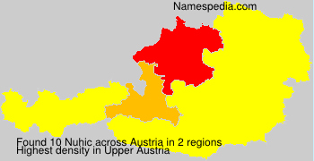 Surname Nuhic in Austria Surname Nuhic in Austria