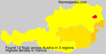 Surname Nujic in Austria Surname Nujic in Austria