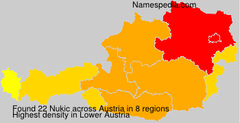 Surname Nukic in Austria Surname Nukic in Austria