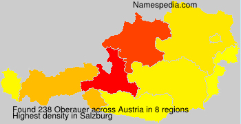 Surname Oberauer in Austria Surname Oberauer in Austria