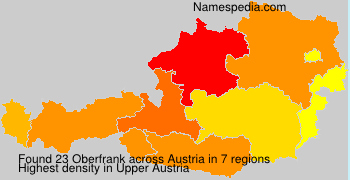 Surname Oberfrank in Austria Surname Oberfrank in Austria