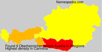 Surname Oberheinricher in Austria Surname Oberheinricher in Austria