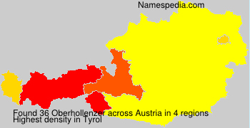 Surname Oberhollenzer in Austria Surname Oberhollenzer in Austria