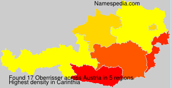 Surname Oberrisser in Austria Surname Oberrisser in Austria