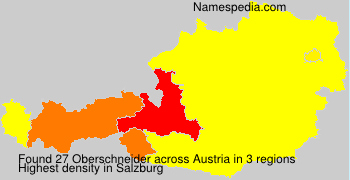 Surname Oberschneider in Austria Surname Oberschneider in Austria