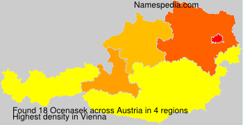 Surname Ocenasek in Austria Surname Ocenasek in Austria