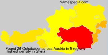 Surname Ochabauer in Austria Surname Ochabauer in Austria