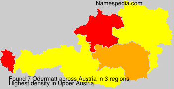 Surname Odermatt in Austria Surname Odermatt in Austria