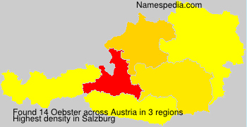 Surname Oebster in Austria Surname Oebster in Austria