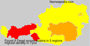 Surname Oeggl in Austria Surname Oeggl in Austria