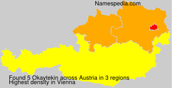 Surname Okaytekin in Austria
