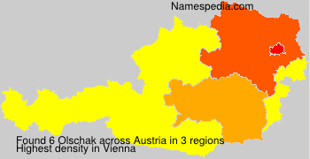 Surname Olschak in Austria Surname Olschak in Austria
