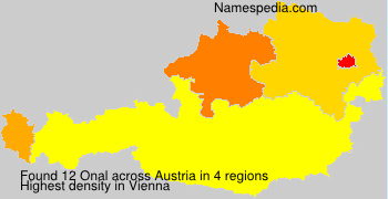 Surname Onal in Austria Surname Onal in Austria