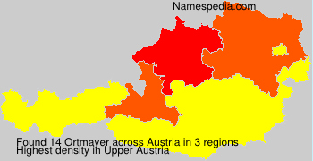 Surname Ortmayer in Austria
