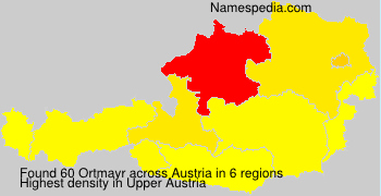 Surname Ortmayr in Austria Surname Ortmayr in Austria